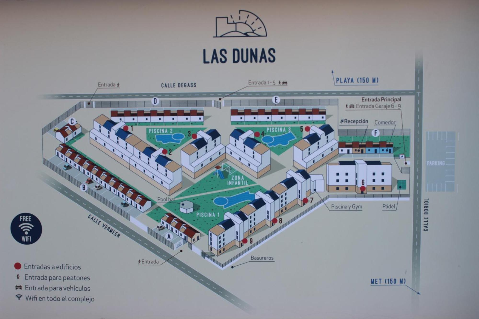 S215 Apartamento Las Dunas Oliva Nova Εξωτερικό φωτογραφία